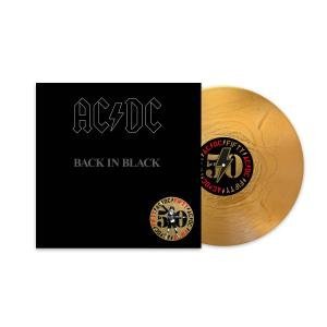 ACDC GOLD VINYL BACK IN BLACK